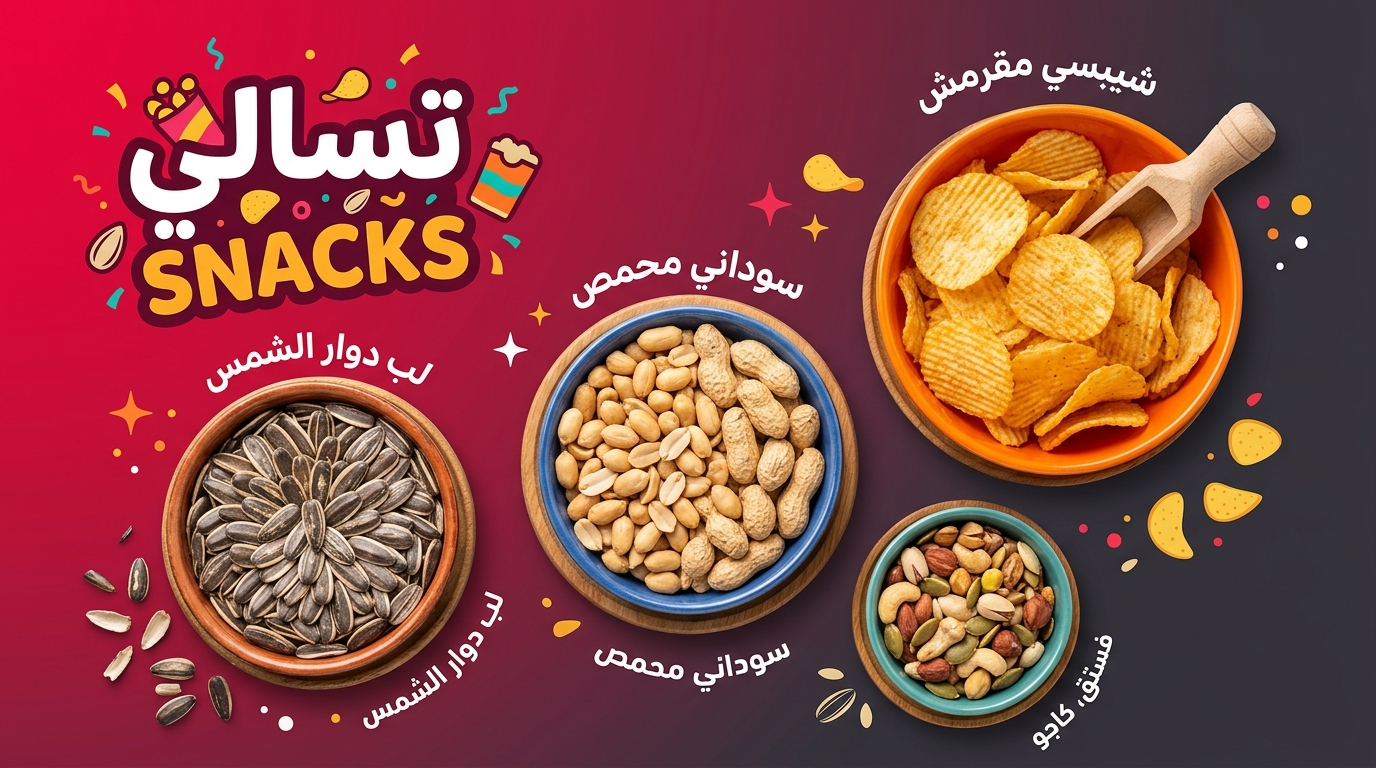 محمصات وتسالى
